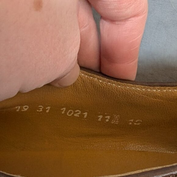 Madras Made in Italy Brown Leather Tassel Loafers Men Size 11 - Picture 8 of 13